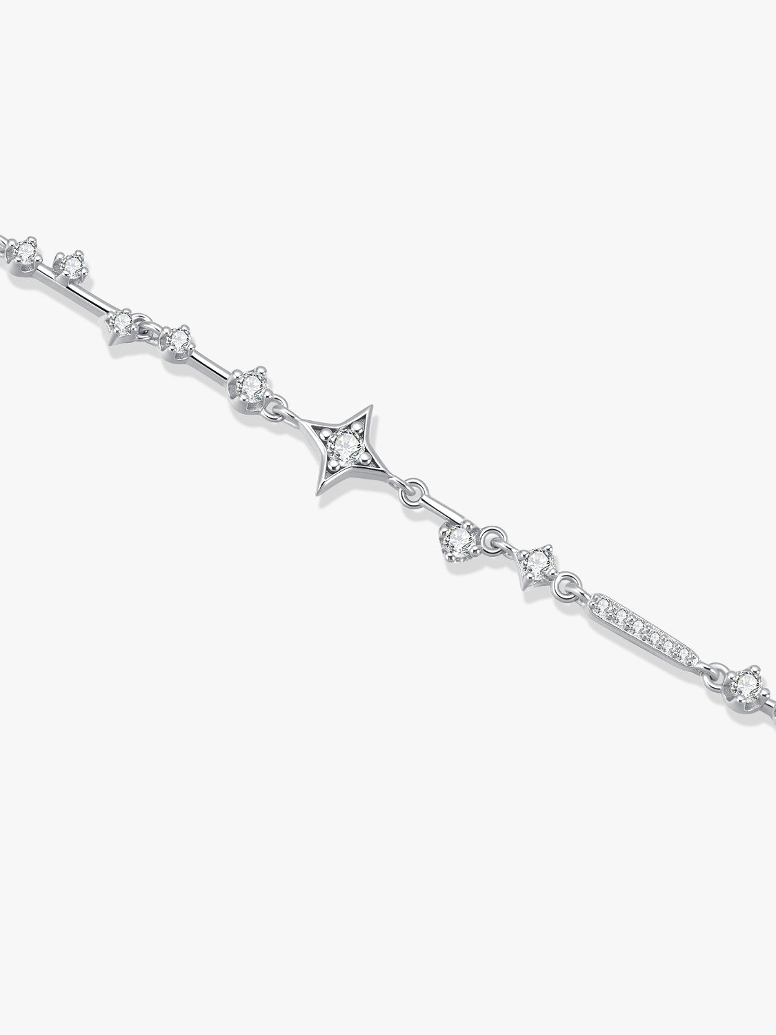 Silver Iris Bracelet