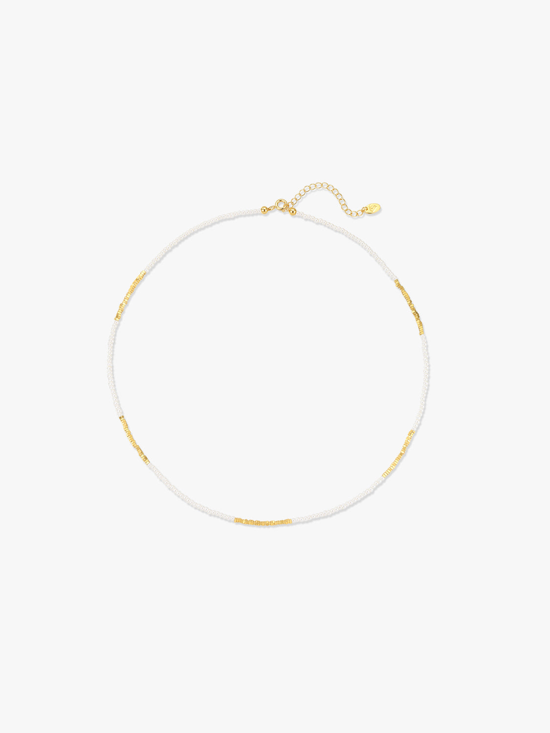 Pearl-mixed Necklace