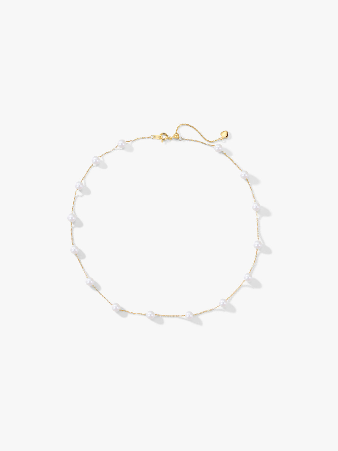 Pear Stationl Necklace