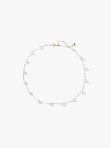 Pear Stationl Necklace