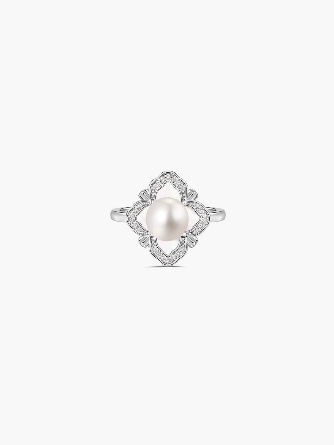 Silver Palais Ring