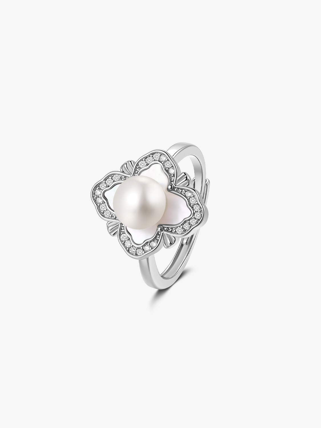 Silver Palais Ring