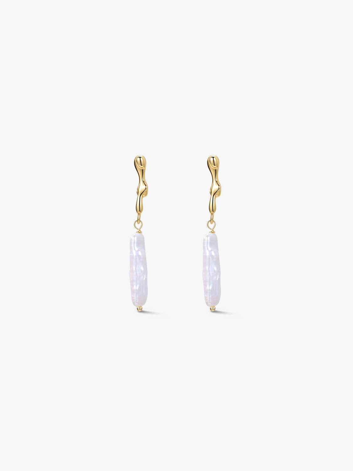 Baroque Riverstone Earrings