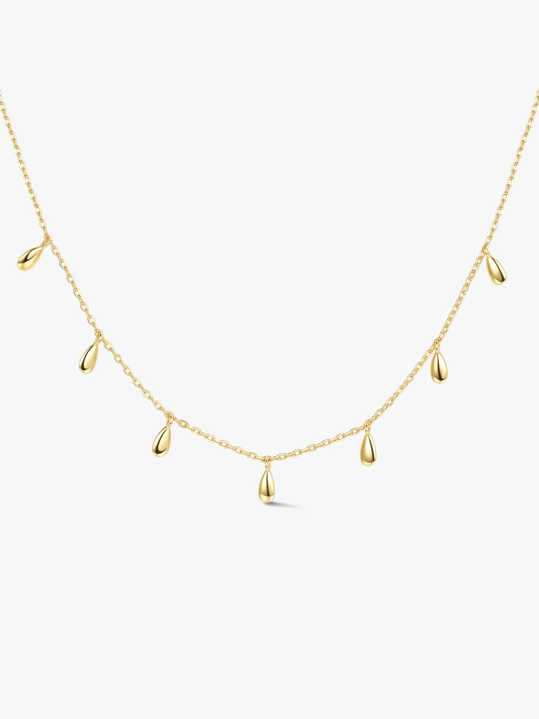 Celestial Dew Charm Necklace