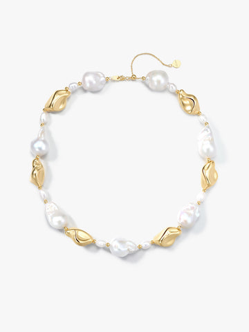 Baroque Pebble Necklace
