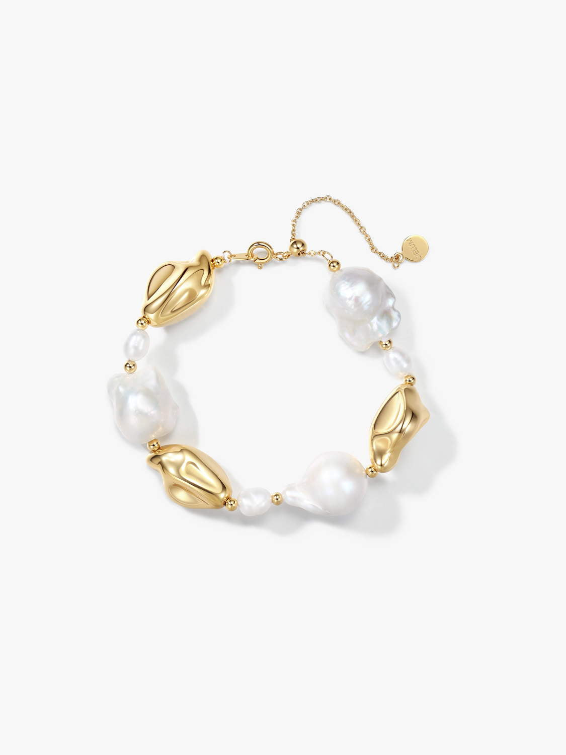 Baroque Pebble  Bracelet
