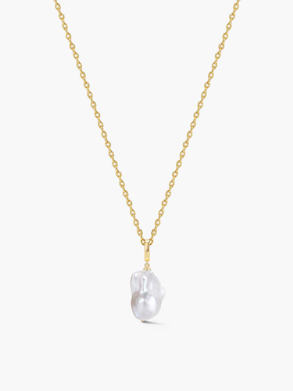 Baroque Pebble Pendant