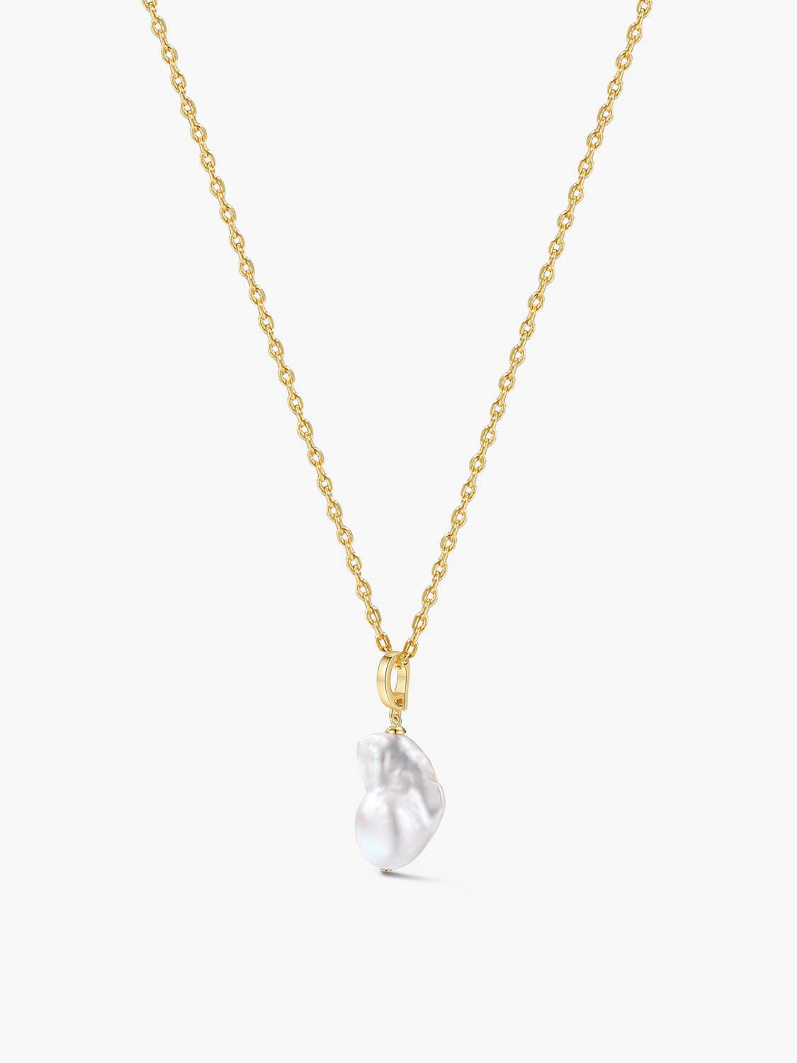 Baroque Pebble Pendant