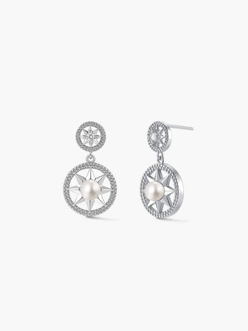 Silver Compass Drops