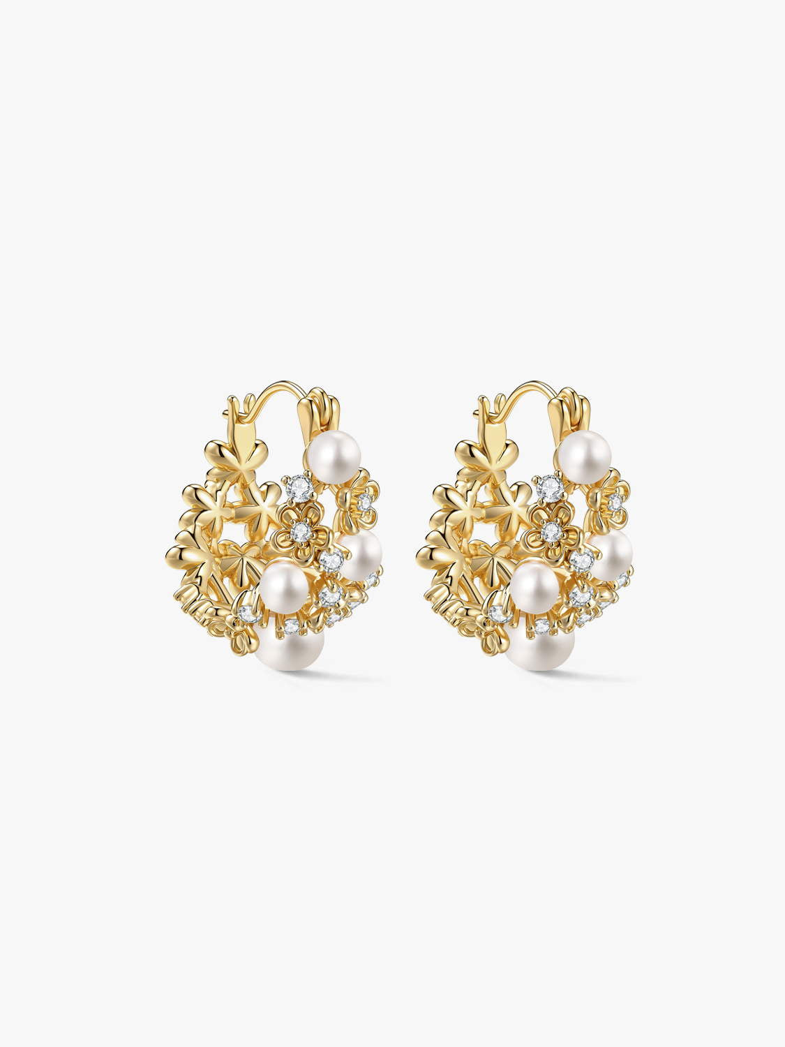Briar Pearl Hoops