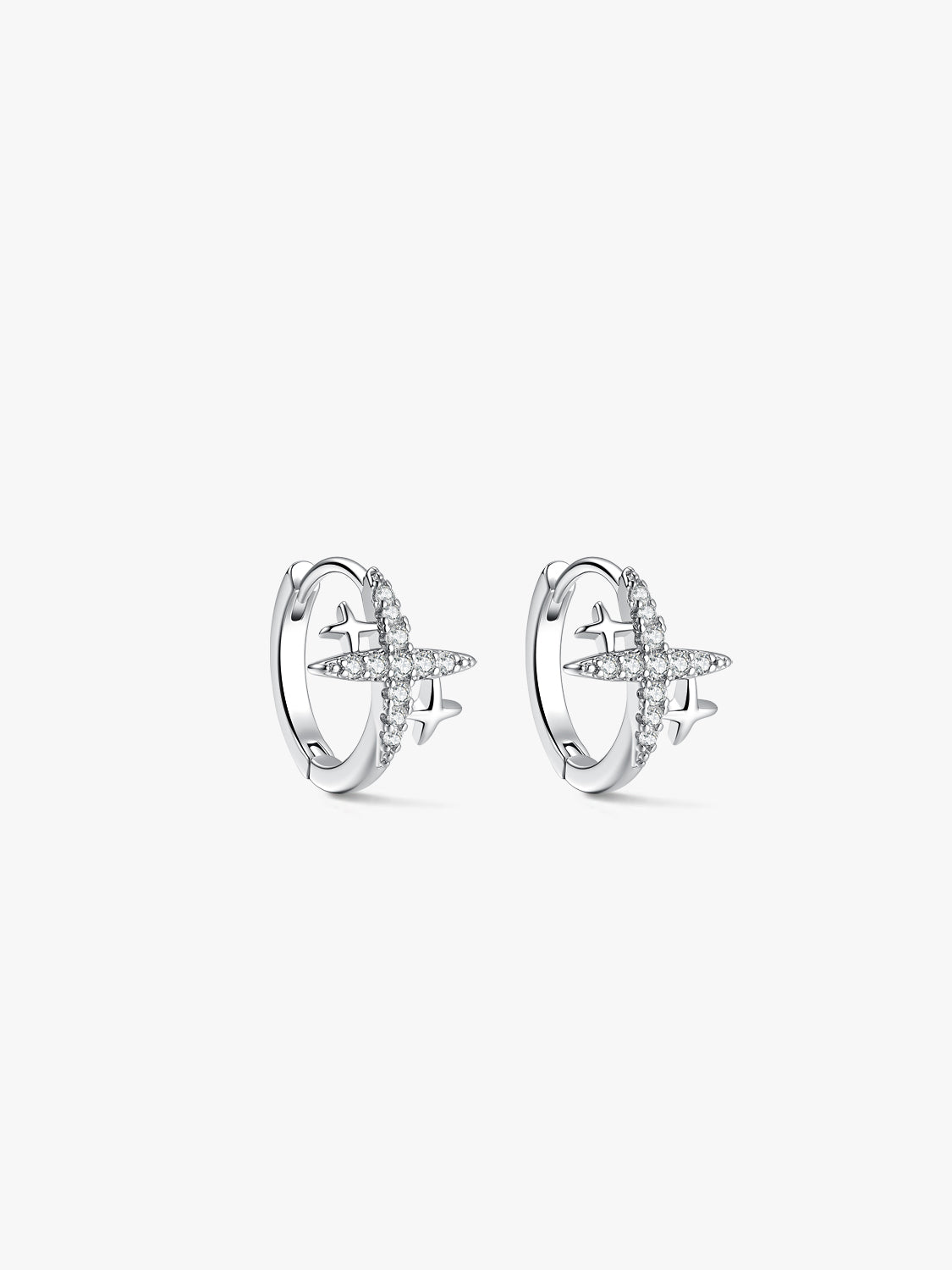 Stellar Cross Earrings