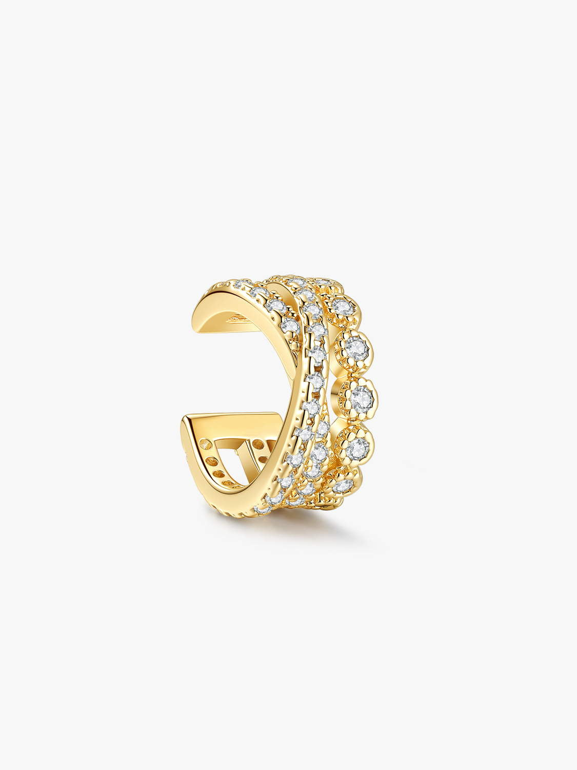 Interlace Ear Cuff