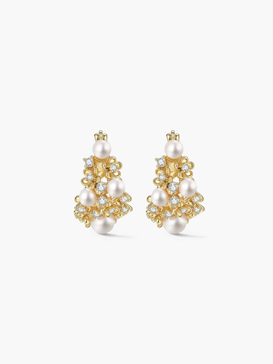 Briar Pearl Hoops