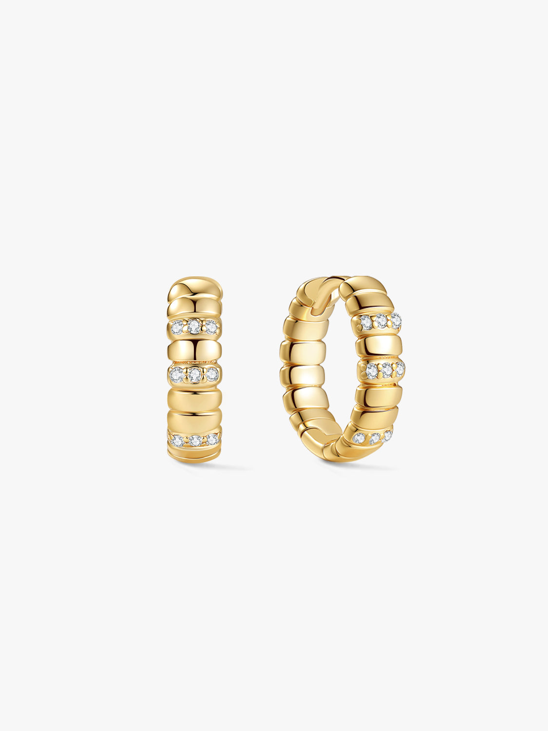 Fluted Hoops