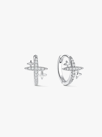 Stellar Cross Earrings