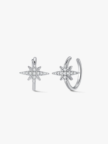 Silver Astra Ear Cuff