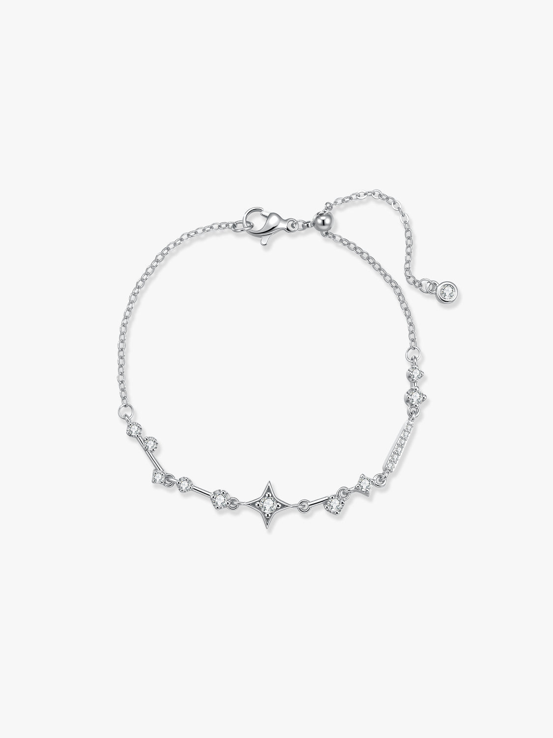 Silver Iris Bracelet