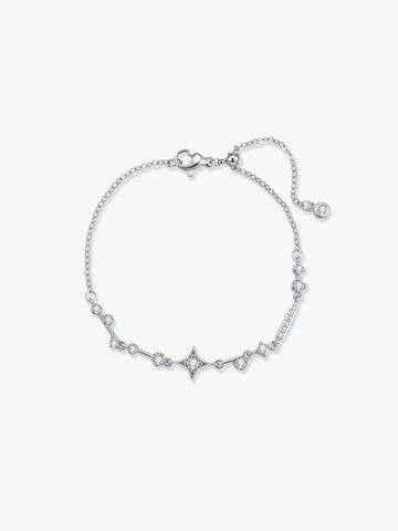 Silver Iris Bracelet