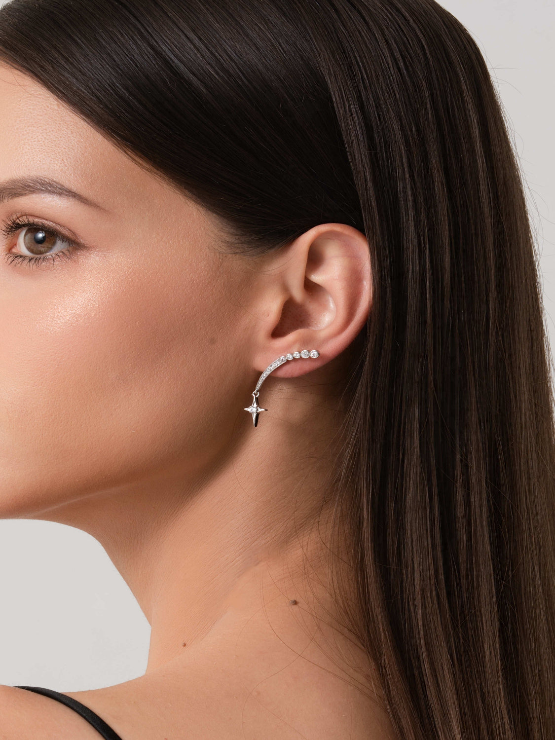 Silver Starline Earrings