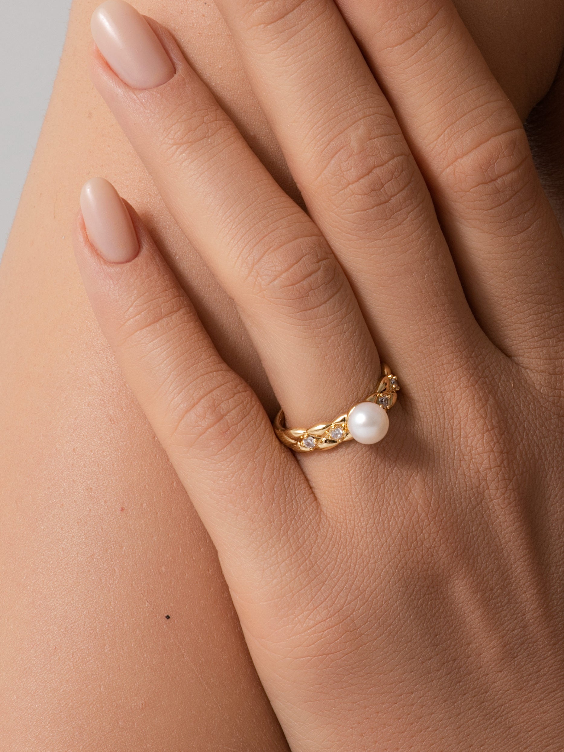 Metal Lace Crash Ring