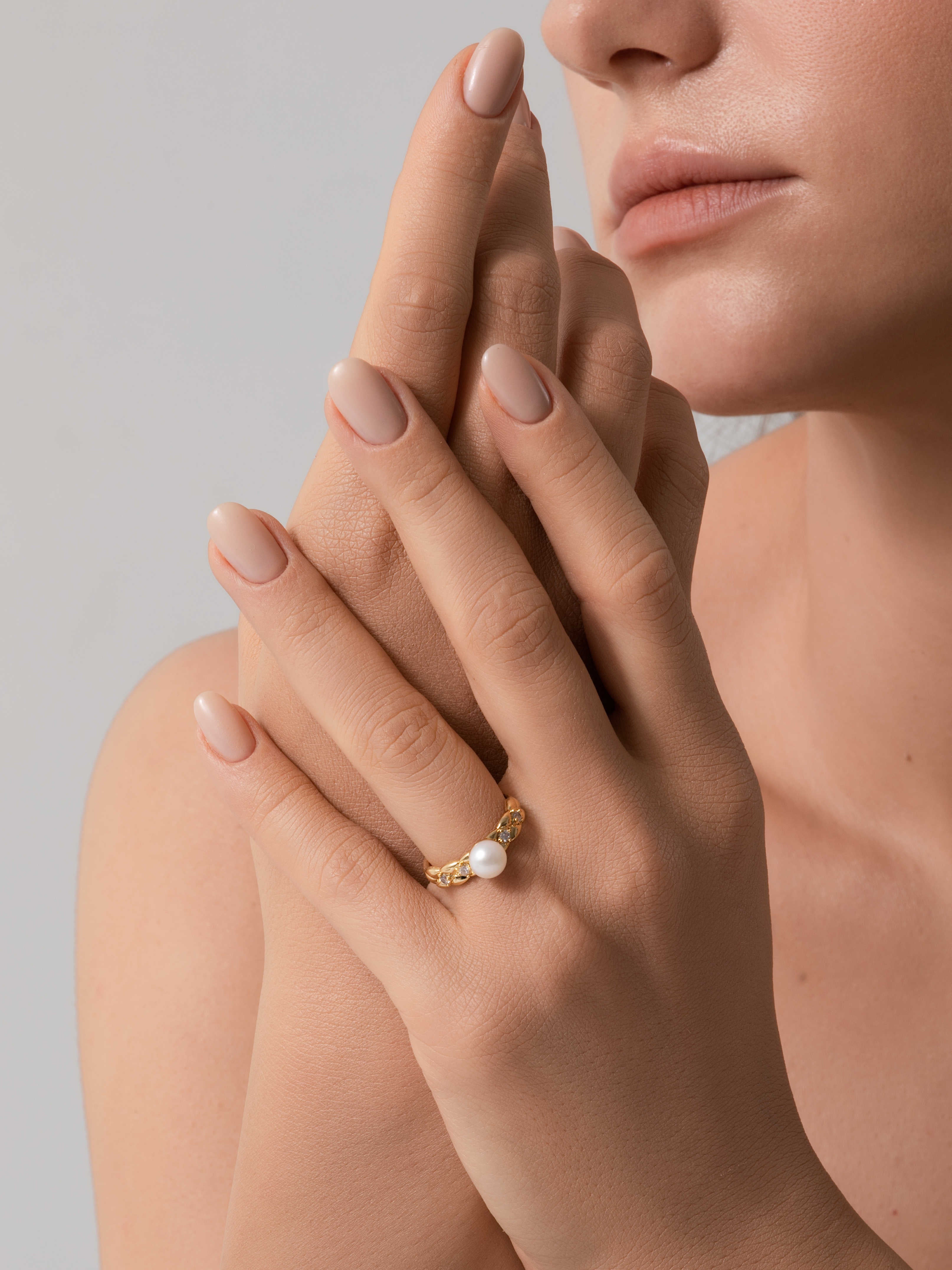Metal Lace Crash Ring