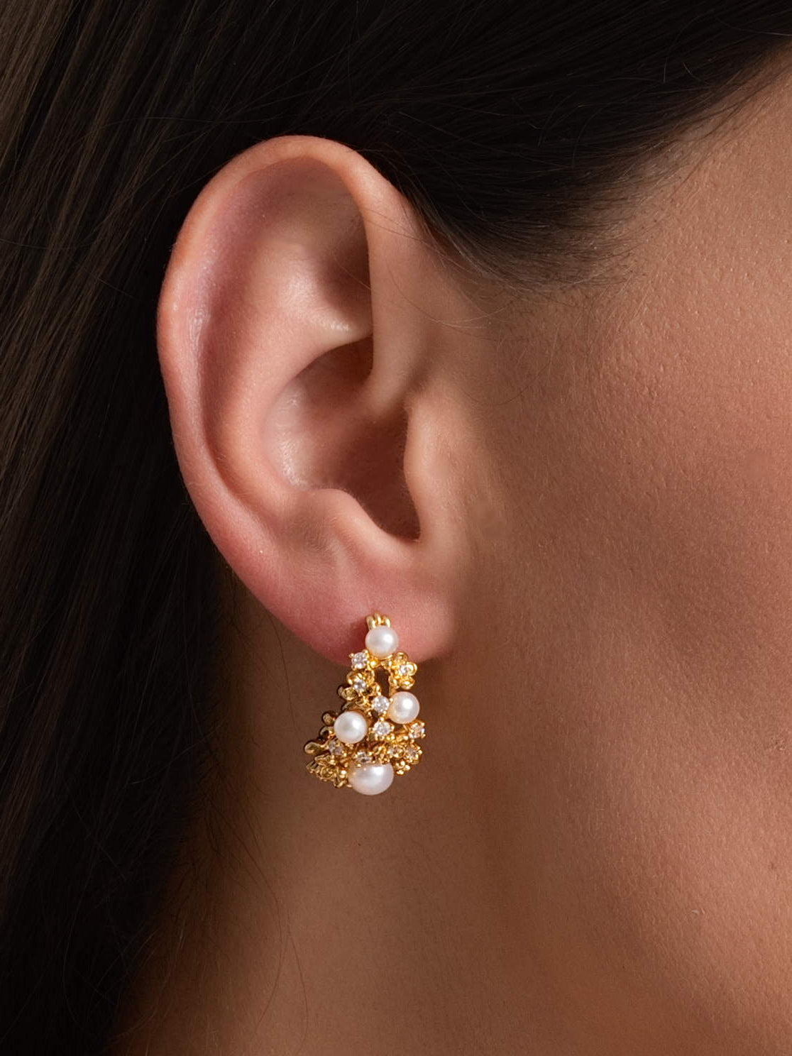 Briar Pearl Hoops